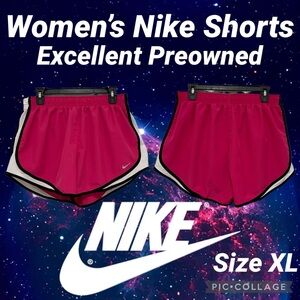 Women’s Clothes Nike Running Shorts Magenta Pink Size XL